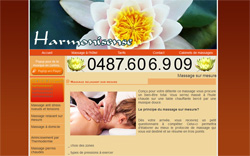 Site internet réalisé pour Harmonisense