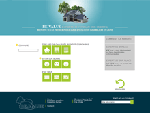 Création du programme web d'évaluation immobilière be-value.be
